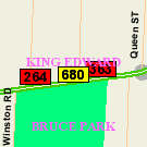 Map of 1749 Portge Avenue