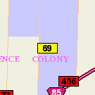 Map of 395 Spence Street