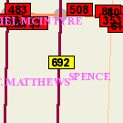 Map of 586 Ellice Avenue