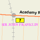 Map of 620 Academy Road