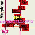 Map of 116 Sherbrook Street