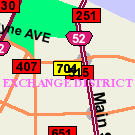 Map of 474 Main Street (rear)