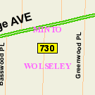 Map of 1140 Portage Avenue