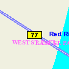 Map of Jim Turney Drive under Perimeter Overpass