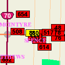 Map of 569 Ellice Avenue