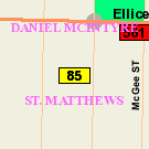 Map of 666 Ellice Avenue