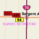 Map of 626 Sargent Avenue