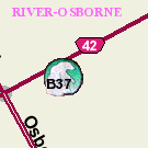 Map of 500 Gertrude Avenue