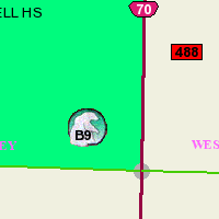 Map of 143 Sherbrook Street